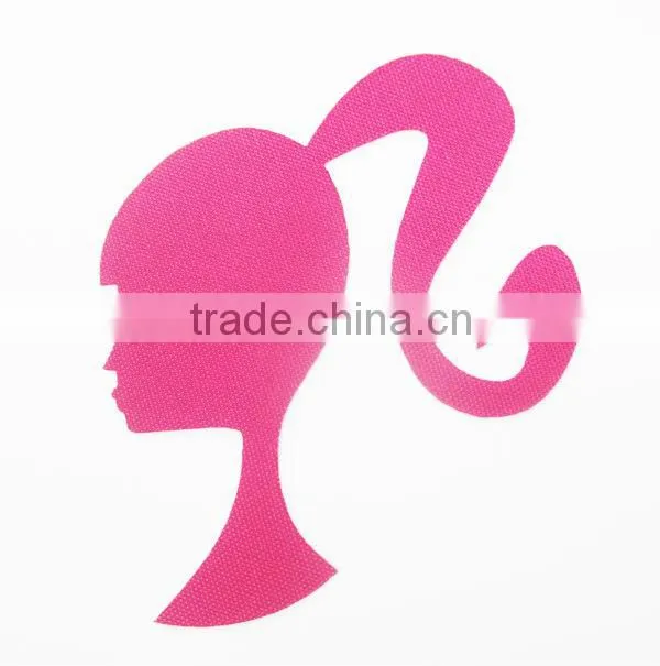 Polyester Garment Laser Cut Woven Badge
