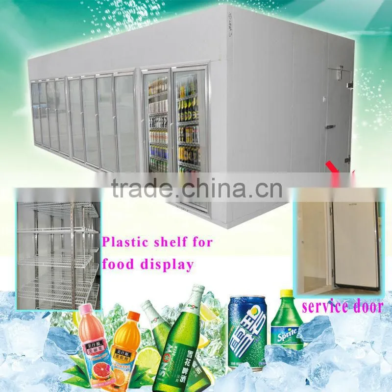 walk-in refrigerator for supermarket