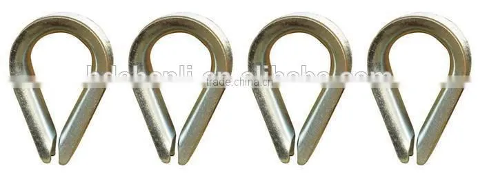 drop forged hardware alloy steel/carbon steel lifting hoist european style 13411-1 thimble