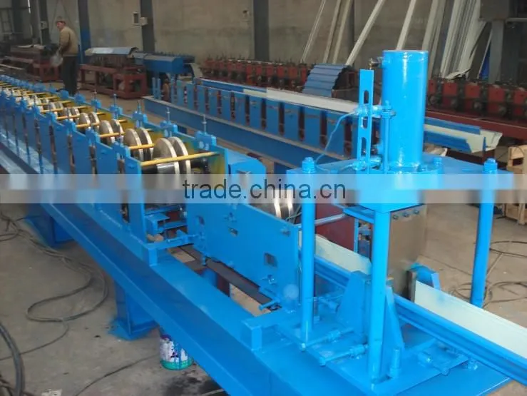 Cold Roll Forming Rain Gutter Machine