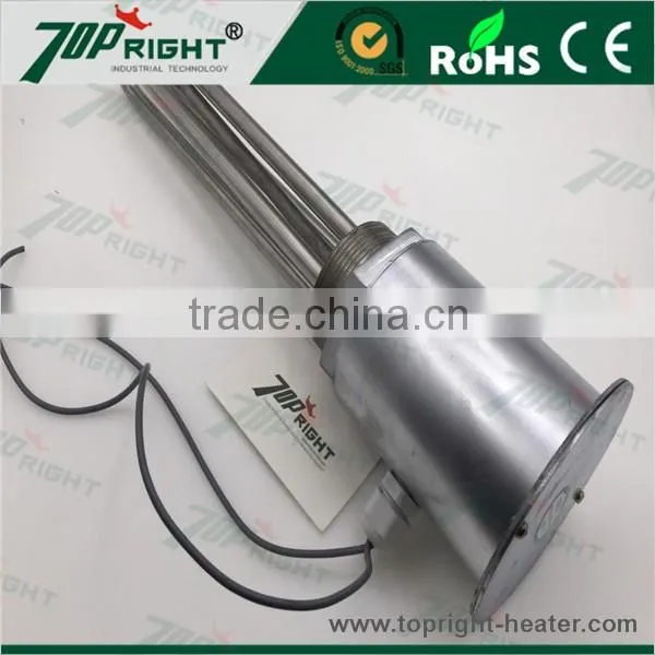 SUS304 240v 9250w 1.5" 3 phrase tubular immersion heater