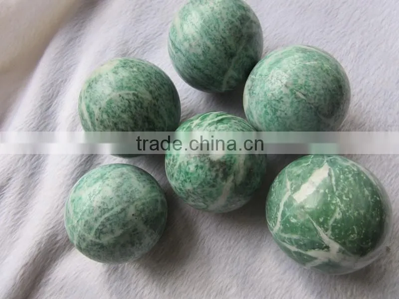 Natural antique aventurine crystal quartz ball