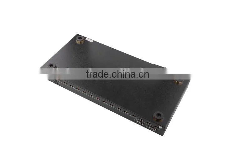 Factory whoelsale Switching modes:panel buttons, local IR, RS232 and smart phone Support 3D with wifi HDMI Matrix 8x8