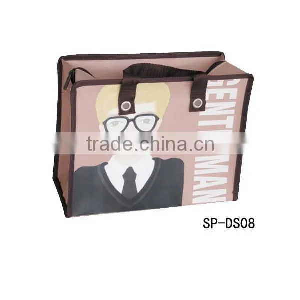 2016 New PP Non Woven Plastic Women Waterproof Shopping Bags Factory SP-DS