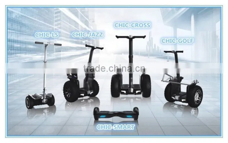 2016 new model 2 Wheel Electric Cruiser Self Balancing Board Scooter Factory Wholesale for patrol,cruise or beach.
