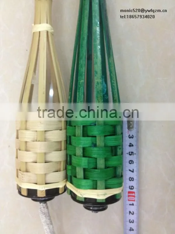 bamboo torch for the Torch Festival