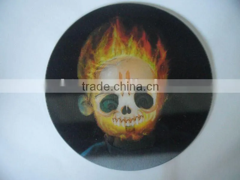 3d lenticular printing playing round cards