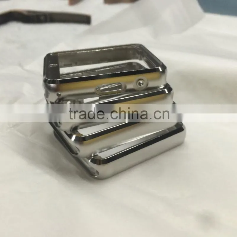 Apple watches border electroplating processing gold metal parts die casting finishing