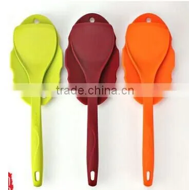 FDA&LFGB Approved Food Grade Silicone Spoon Plate