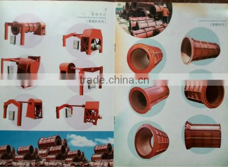 pipe making machine, cement pipe making machine ,HYXG-1200