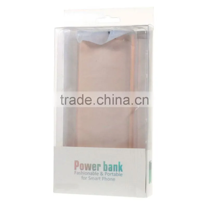 10000mAh Metal Power Bank Charger Dual USB Shake Control for iPhone/for Samsung/for Sony/for HTC/for Xiaomi