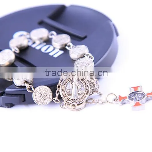 yiwu cordial Saint mvniamvr silver chaplet