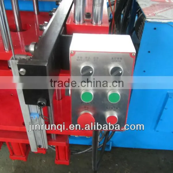 Automatic double seat vacuum compression moulding machine