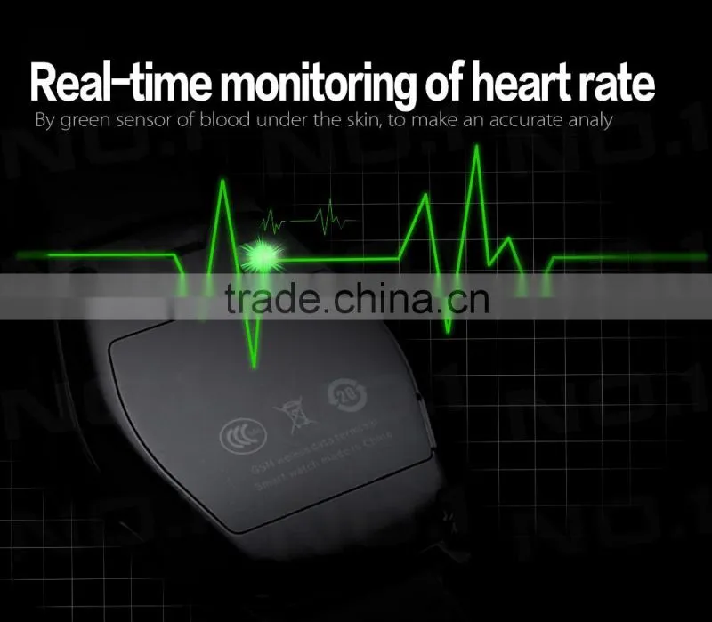 NO.1 G4 1.2 inch Round Dial Smartwatch Phone MTK6261 IPS Screen Pedometer Sedentary Reminder Heart Rate Monitor Bluetooth 3.0