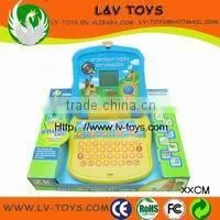 LV0054608 English & Spanish musical instrument plastic toy electronic cartoon organ