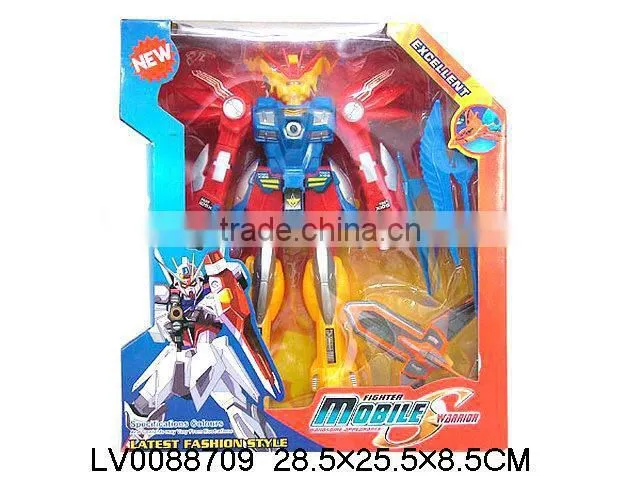 Funny plastic robot toys for kids made in China