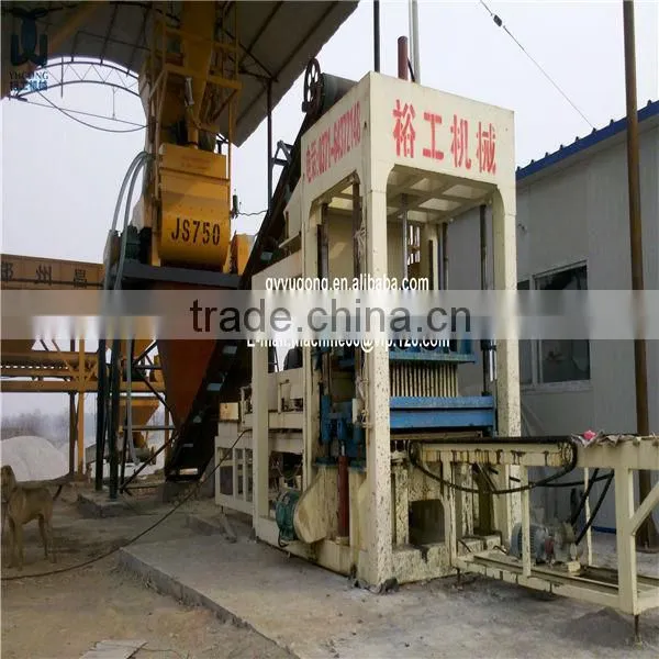 high performance QT6/8/ 10-15 hydraform cement brick making machine