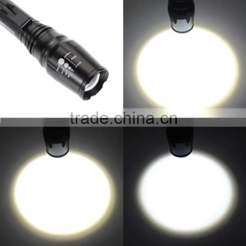 1200 lumen rechargeable 15 watt led flashlight torch