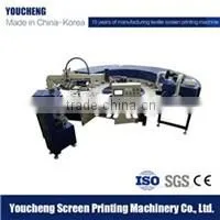 3 color tag/less rapid screen printer for socks