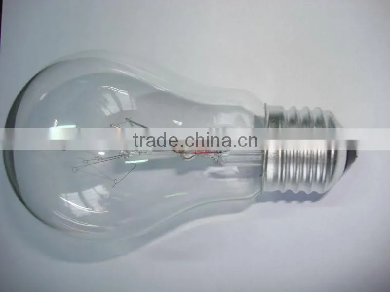 E27/B22 Clear Light 100w Incandescent Lamps 75w