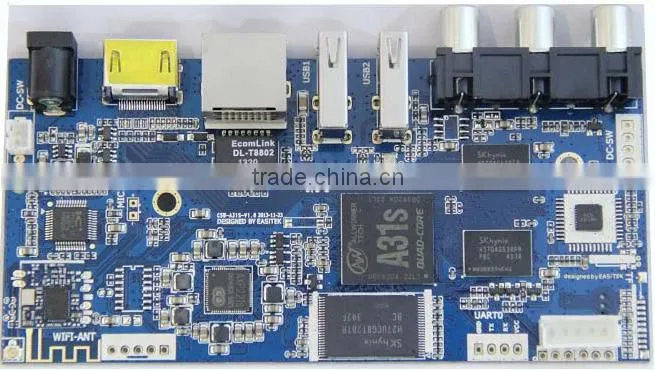 ENIG 2 layer pcb circuit,pcb board assembly