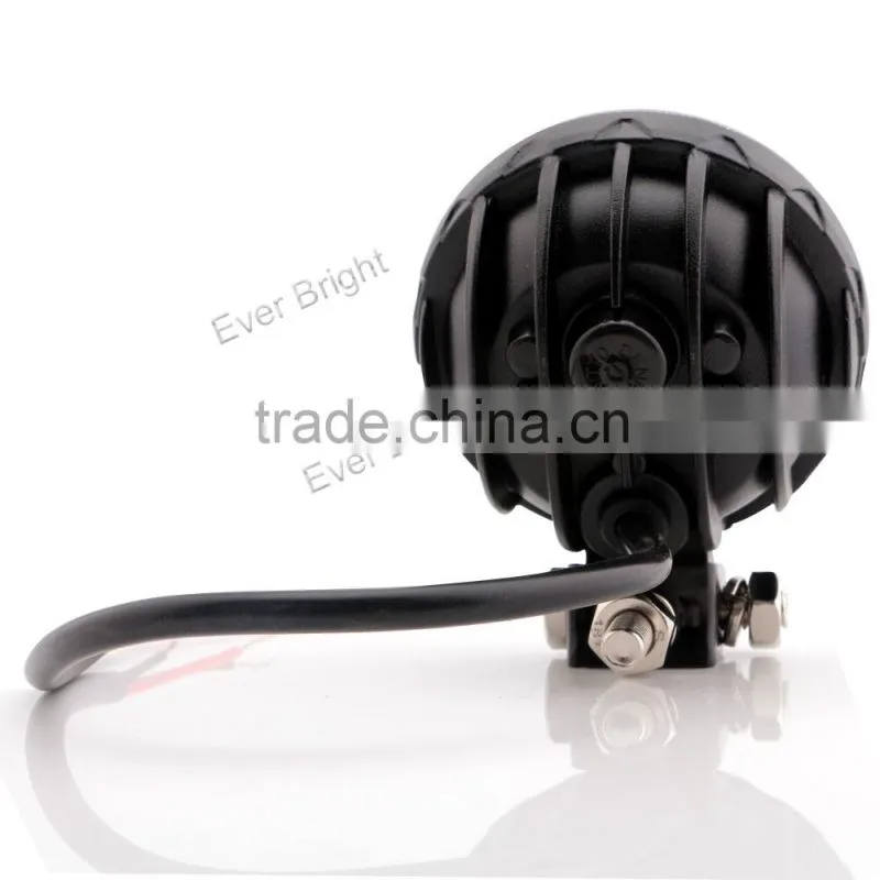 New !!! Waterproof rate IP 67 Motorcycle car Headlight white light Two Types 9-16V DC 12w LED work light+ Angel eyes