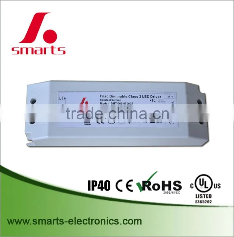ce ul cul 500ma electronic triac dimmable drivers