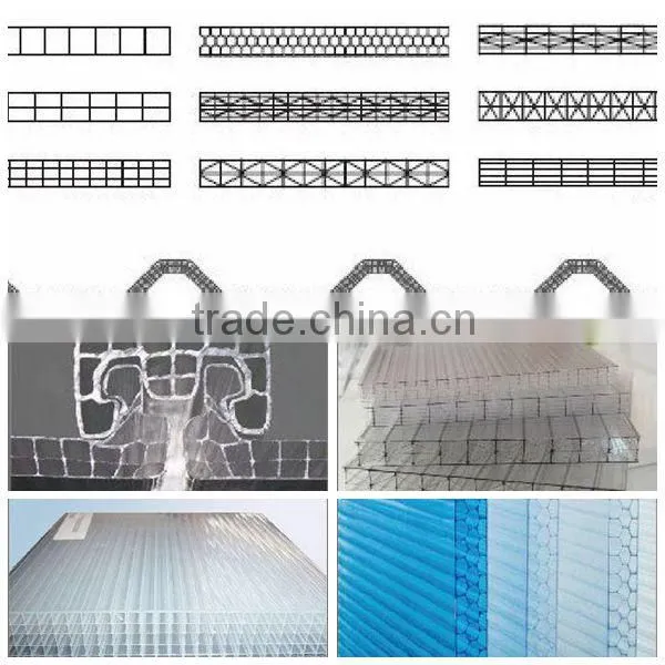 PC hollow sheet die