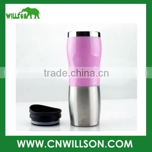 Custom 16oz Slim Stainless Steel thermo Tumbler