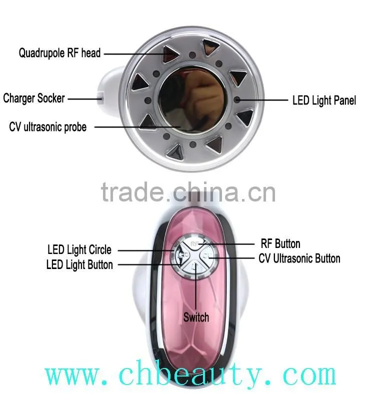 3 in1 ulrasonic vibrating fat weight loss instrument body fat burning machine