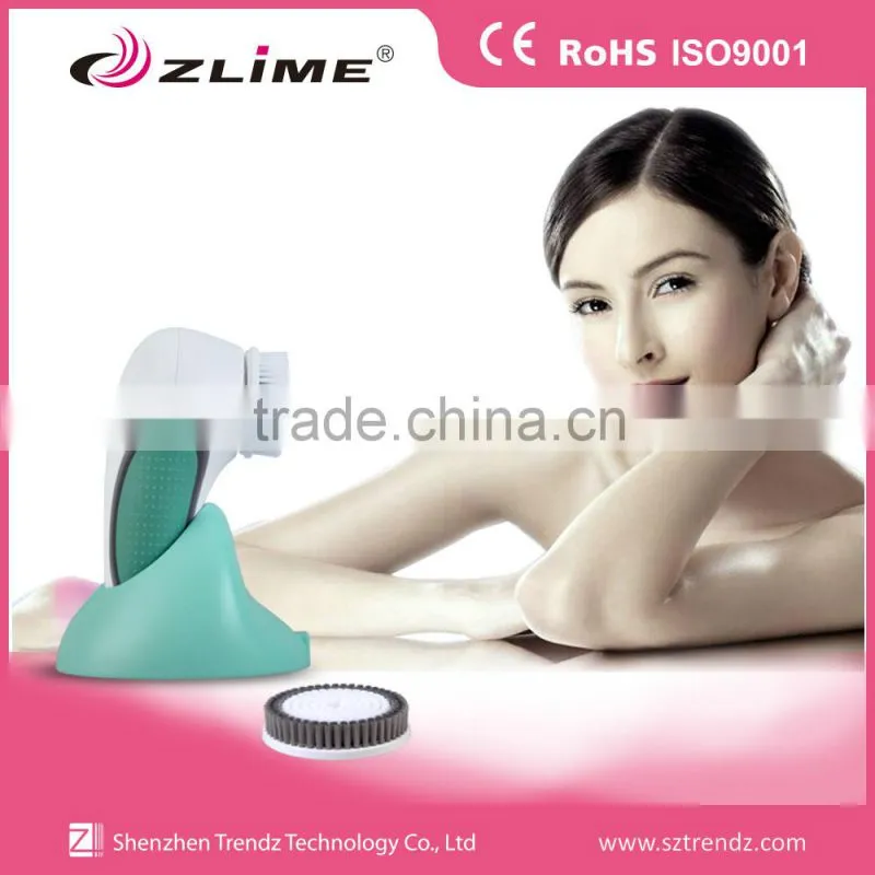 Sonic face cleansing brush