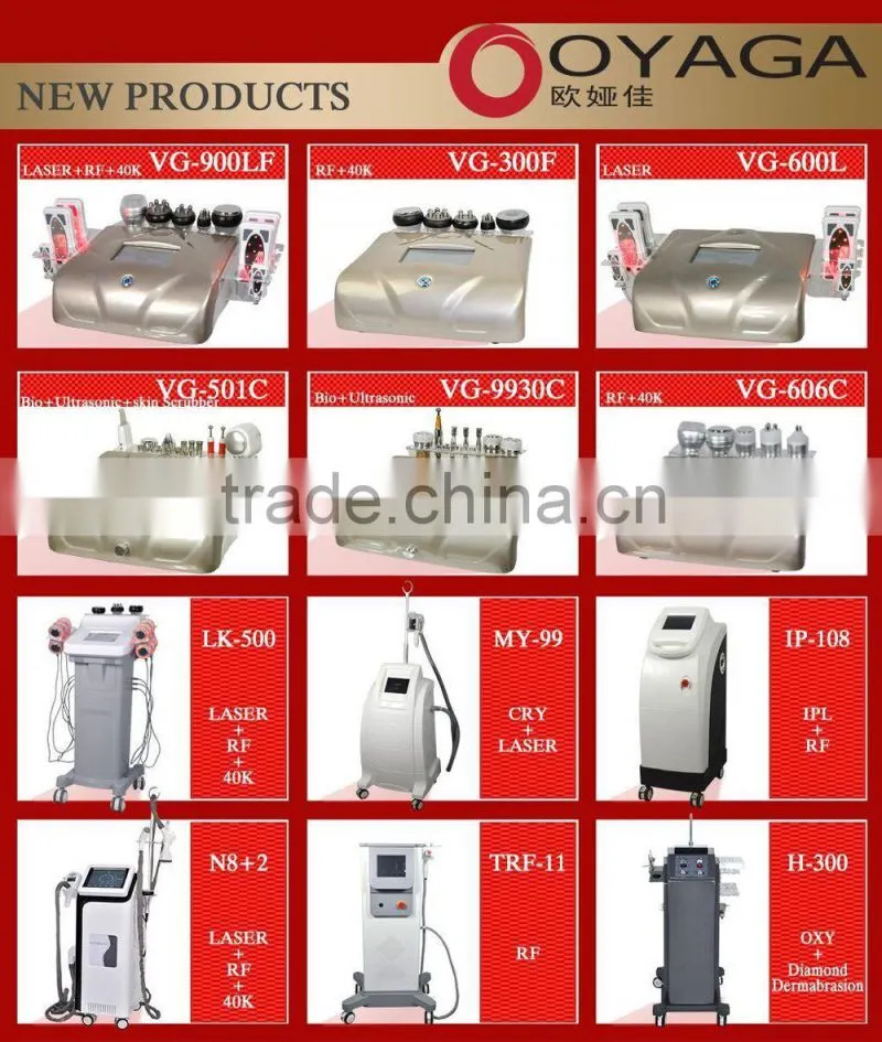 Multifunctionl Portable RF&Ultrasonic Cavitation Machine /Weight loss slimming machine VG-606C