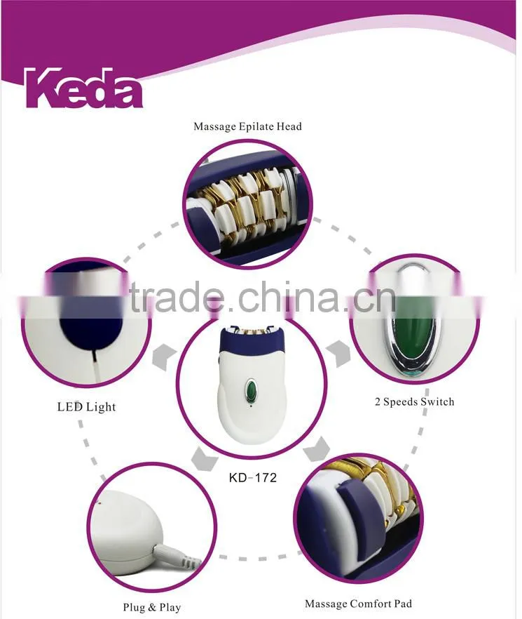Blue Rechargeable Hair Epi For Lady
