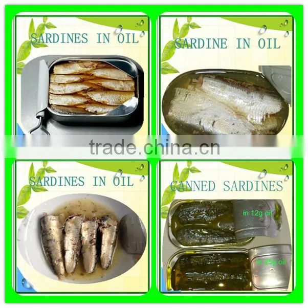 canned sardines in vegetable oil 125g