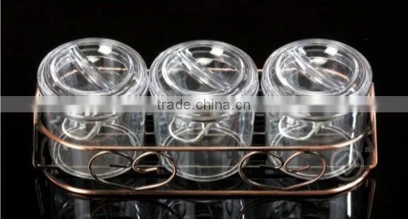 3pcs Plastic Seasoning Pot Set
