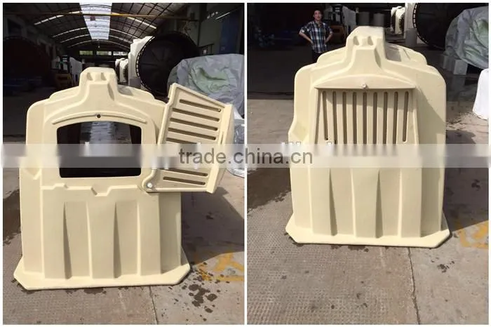 Dairy Farm Plastic Room / Plastic Calf Hutch For Calves