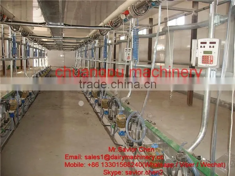 Dairy Farm Electronic Milking Parlor System For Cow