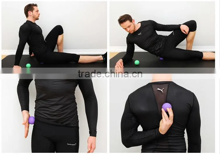 NOCSAE approved lacrosse ball 100% rubber massage ball