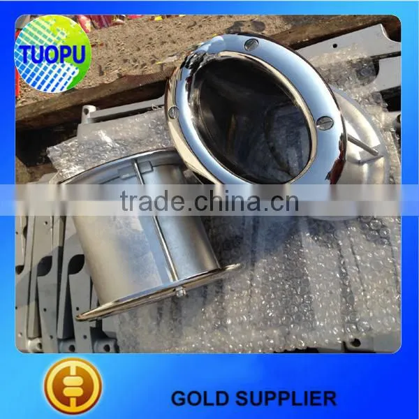 China wholesale Marine Stainless Steel Oval Hawse boat outfitting stainless steel yacht anchor oval hawse