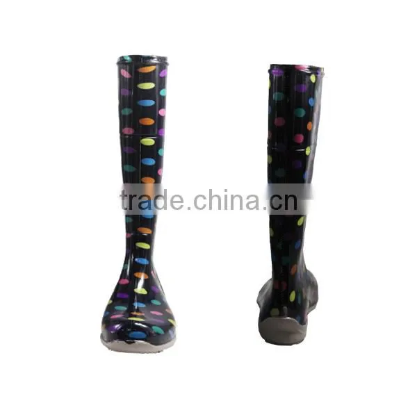 Jelly Rain Boots Shoes,Jelly Wellies Boots,Jelly PVC Boots For Ladies