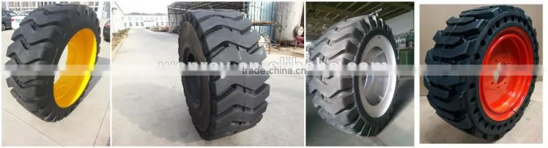 solid tires presss philippines 11.00-20 for skid steer solid tires