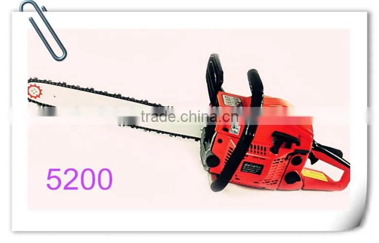 52CC CHAIN SAW 5200,WITH 18" OREGON CHAIN AND BAR,OIL BULB
