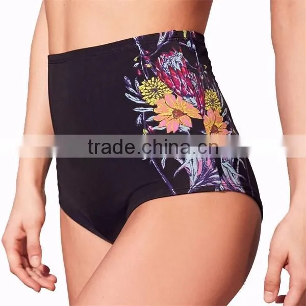 2016 XXX hot sex high waist young girl swimwear
