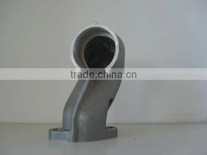 Casting pipe fittings