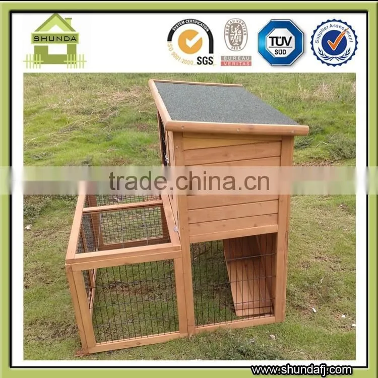 Fir Wood Outdoor Unique Rabbit Cages