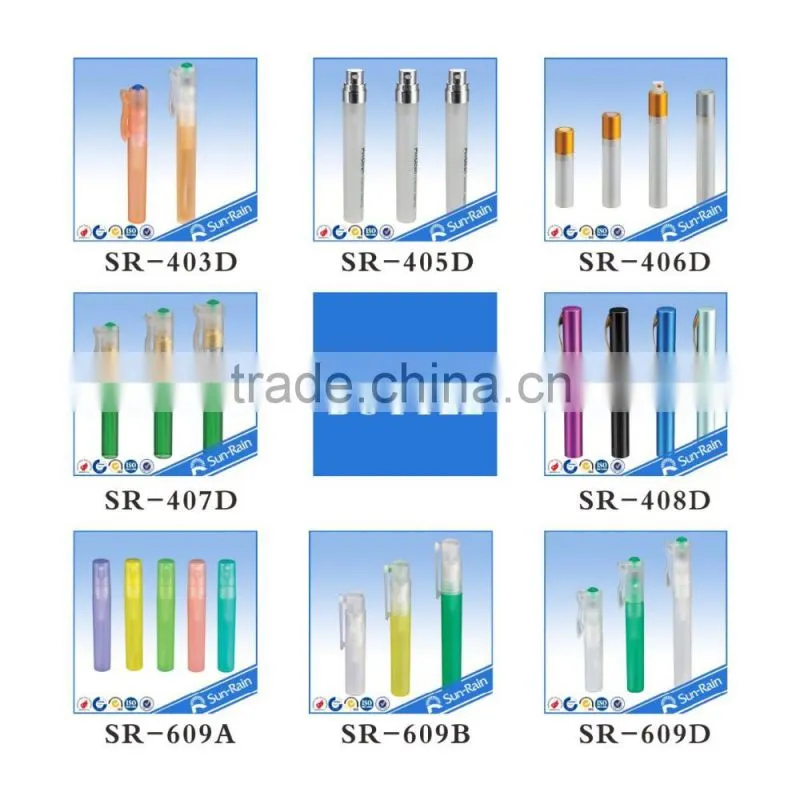 20ml perfume pen spray bottle with over cap