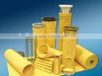 P84 Needle-punched filter material for cleaning air