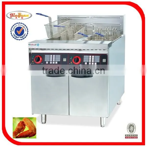 industrial electric fryer/electric deep fryer/fryer with oil filter DF-32A