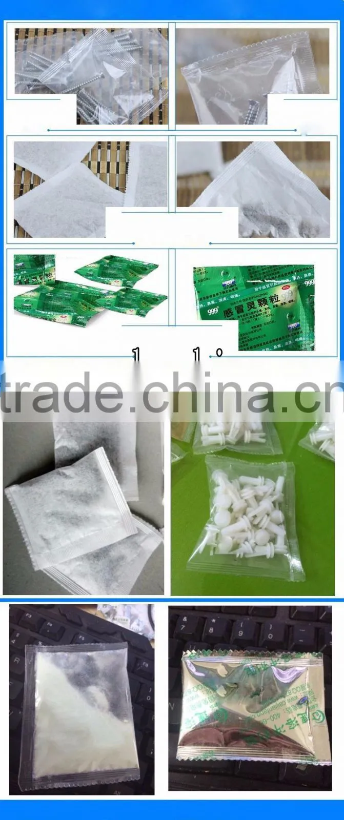 2-99g Automatic Tea bag filling and packing machine