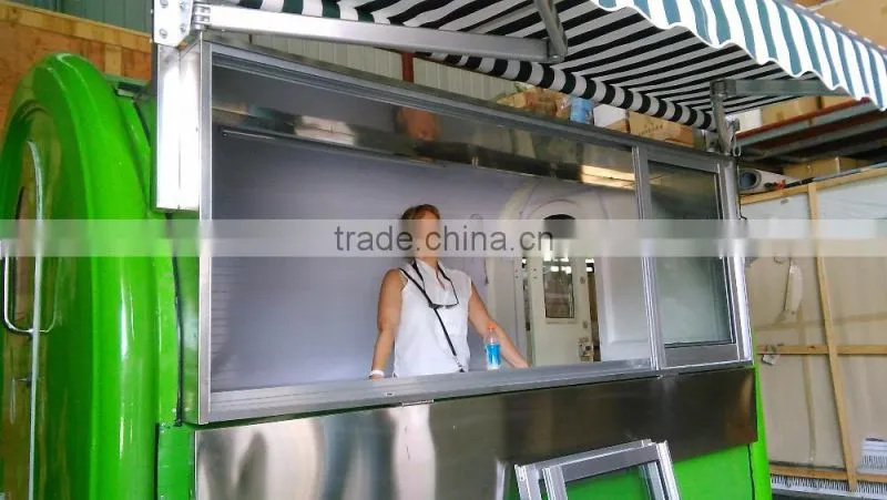 Multifunction mobile food cart with wheels, food grilling cart,shawarma food cart ZQW-C2